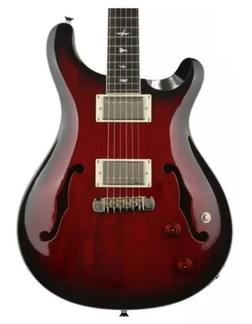 PRS SE Hollow Body II Standard FRB Guitarra Eléctrica Fire Red Burst 4