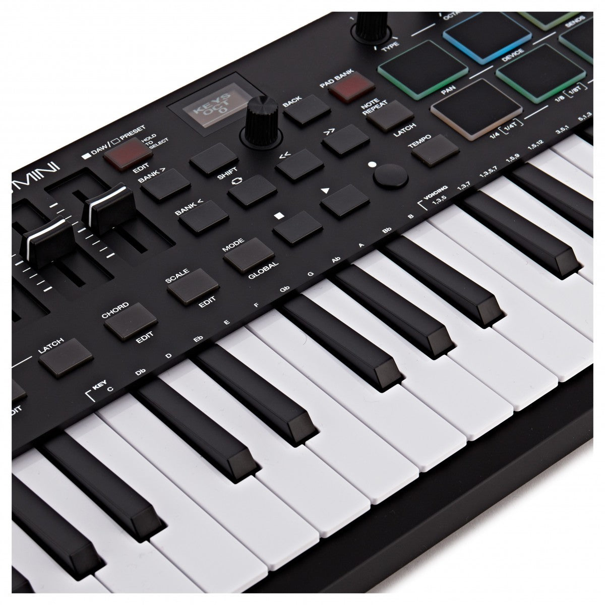 M Audio Oxygen Pro Mini Teclado Controlador 32 Miniteclas 12