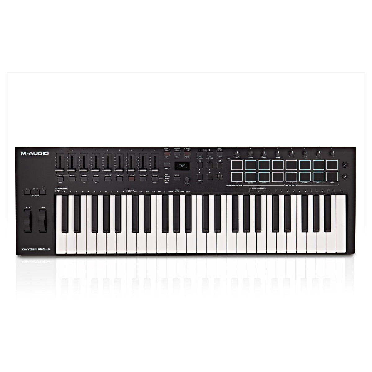 M Audio Oxygen Pro 49 Teclado Controlador 49 Teclas 19