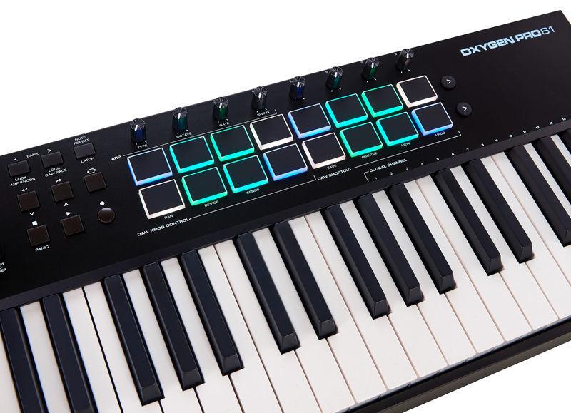 M Audio Oxygen Pro 61 Teclado Controlador 61 Teclas 13