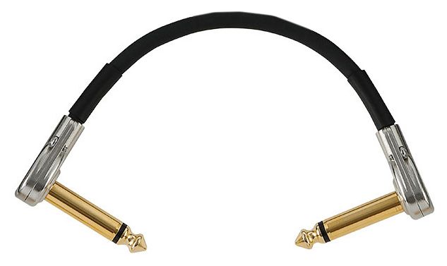 Boss BPC4 Patch Cable para Pedales Jacks Acodados 10cm 1