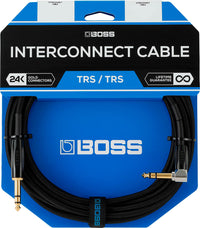 Boss BCC3TRA Cable Jack Trs Recto Acodado 1 Metro 1