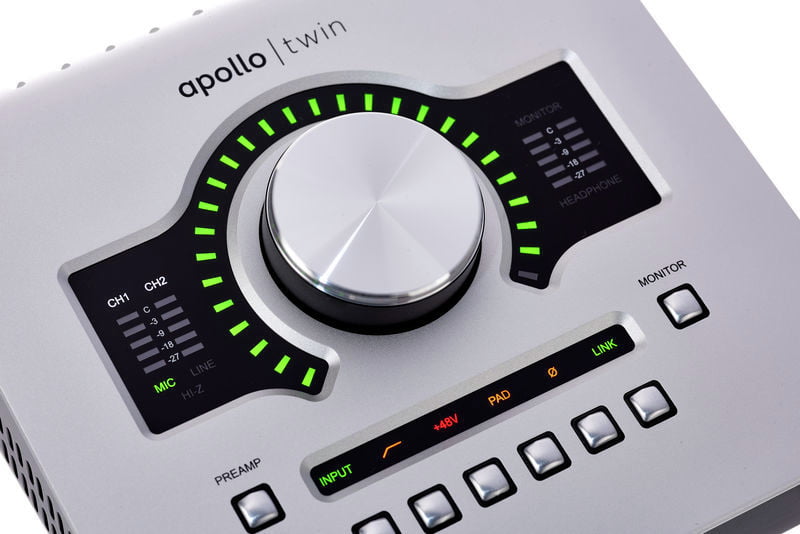 Universal Audio Apollo Twin USB Heritage Interfaz de Audio 8