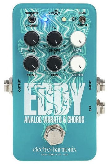 Electro Harmonix Eddy Pedal Chorus Vibrato Analógico 1