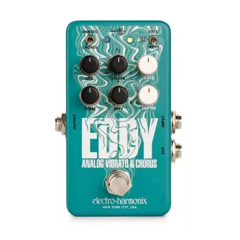 Electro Harmonix Eddy Pedal Chorus Vibrato Analógico 12