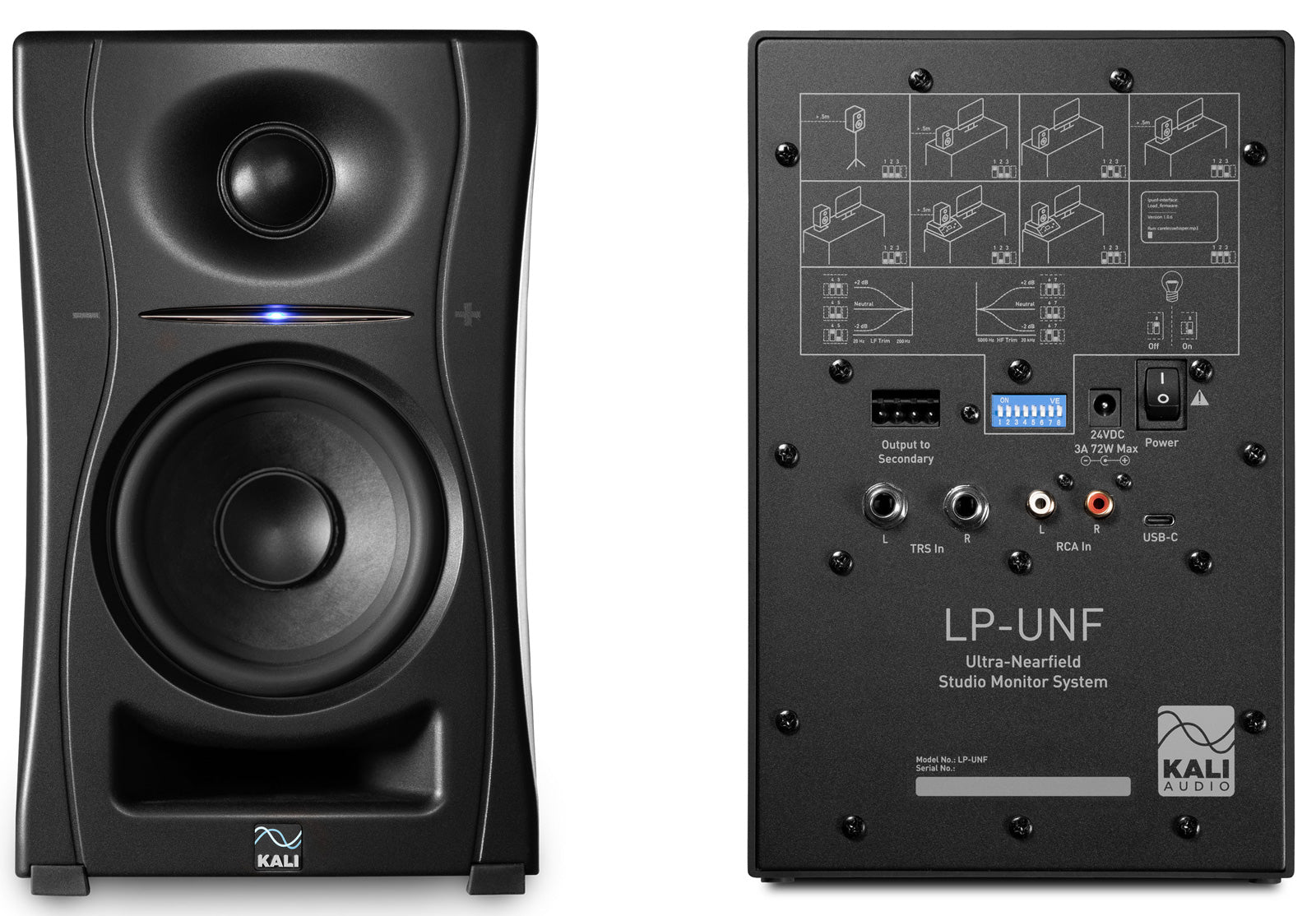 Kali Audio LP-UNF Monitores Activos Biamplificados 6