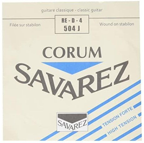 Savarez 504 J 4ª Cuerda Corum Azul Tensión Fuerte Guitarra Española 1