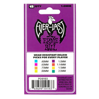 Ernie Ball 9193 Everlast Bolsa de 12 Púas 1mm Púrpura 3