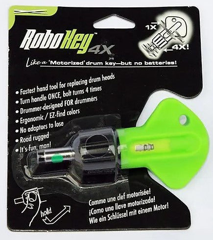 Robokey 4X Drumkey Llave Batería 8