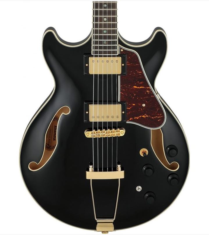 Ibanez AMH90 BK Guitarra Eléctrica Negra 2