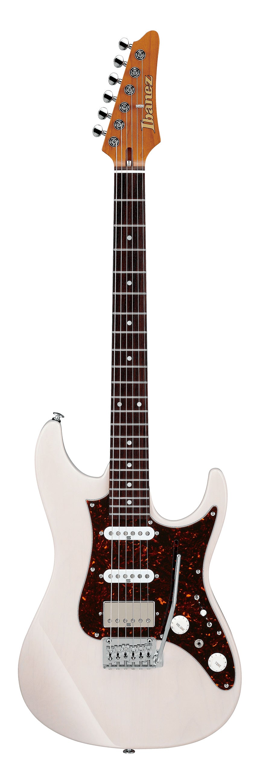 Ibanez AZ2204N AWD Prestige Guitarra Eléctrica Antique White Blonde 1