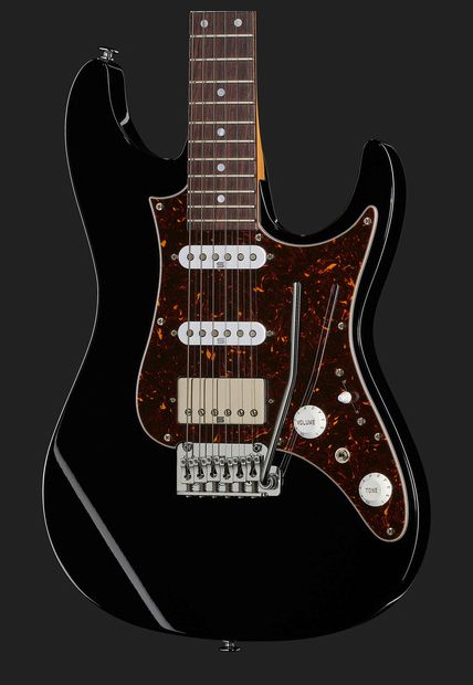 Ibanez AZ2204N-BK Suhr SSV＋搭載 Ibanez AZ2204N BK Prestige Guitarra Eléctrica Negra