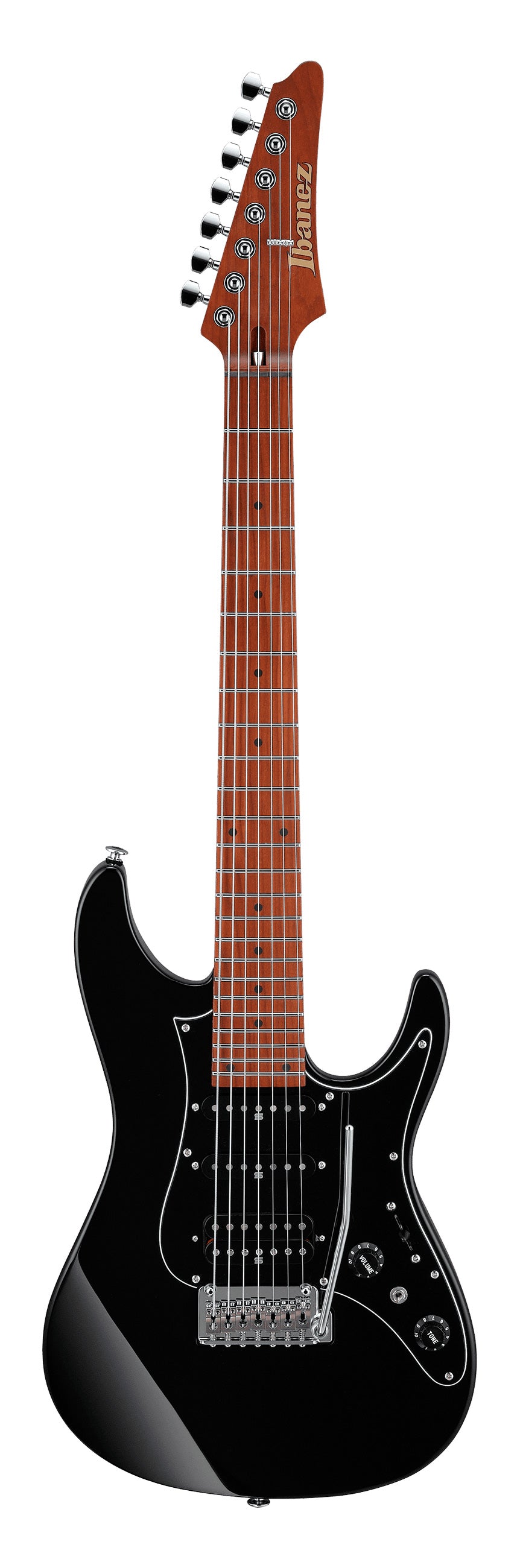 Ibanez AZ24047 BK Prestige Guitarra Eléctrica 7 Cuerdas Negra 1