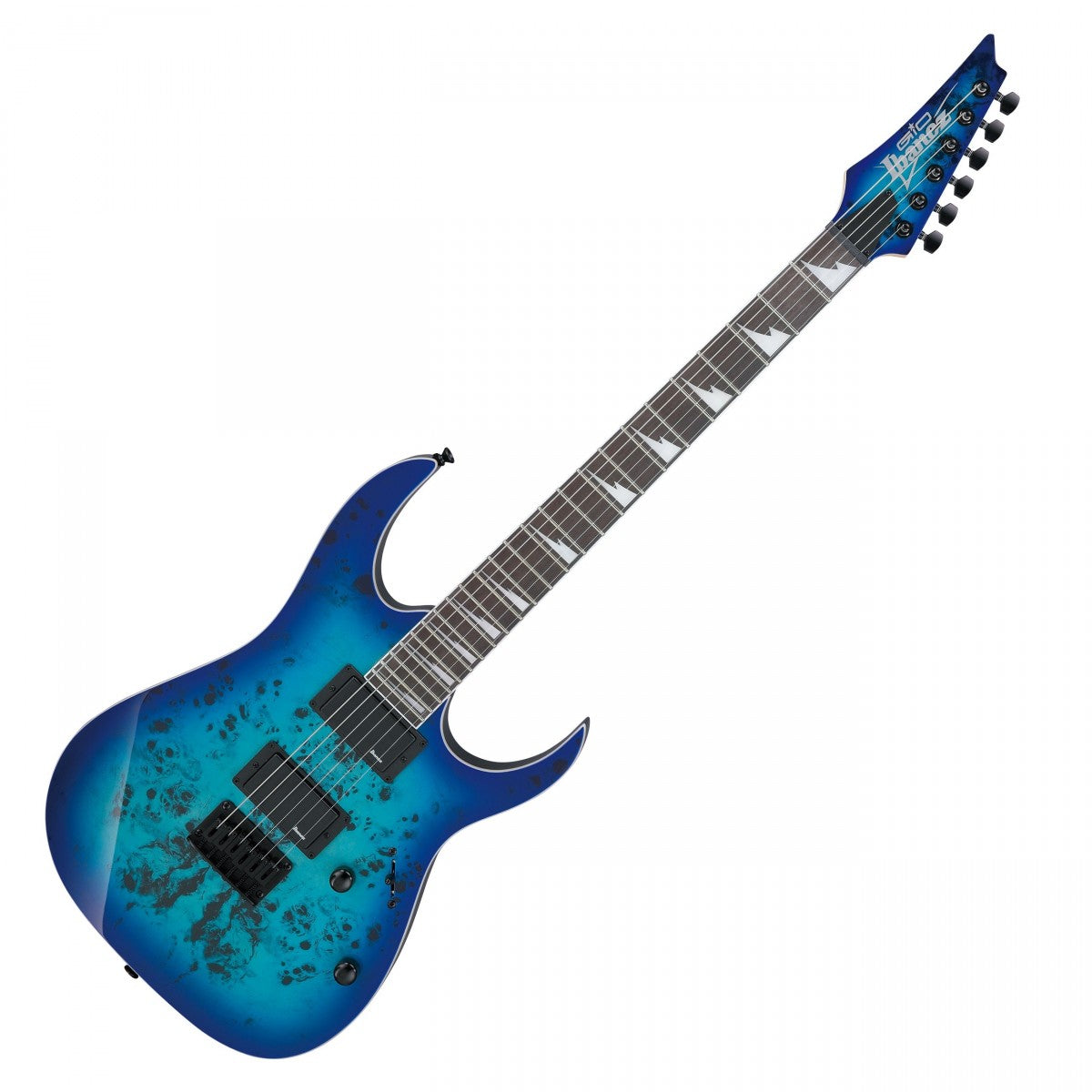 Ibanez GRGR221PA AQB GIO Guitarra Eléctrica Aqua Burst 12