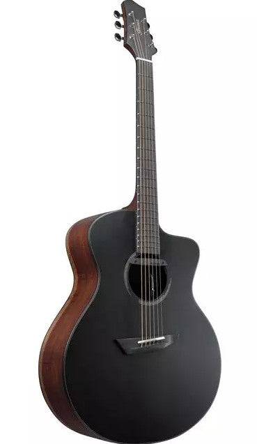 Ibanez JGM10 BSN Jon Gomm Guitarra Electroacústica Jumbo Negra 2