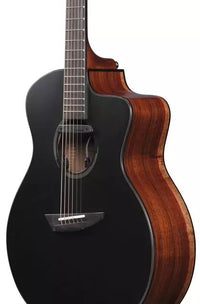 Ibanez JGM10 BSN Jon Gomm Guitarra Electroacústica Jumbo Negra 8