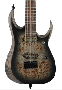 Ibanez RGD71ALPA CKF Axion Label Guitarra Eléctrica 7 Cuerdas Charcoal Burst Black 2