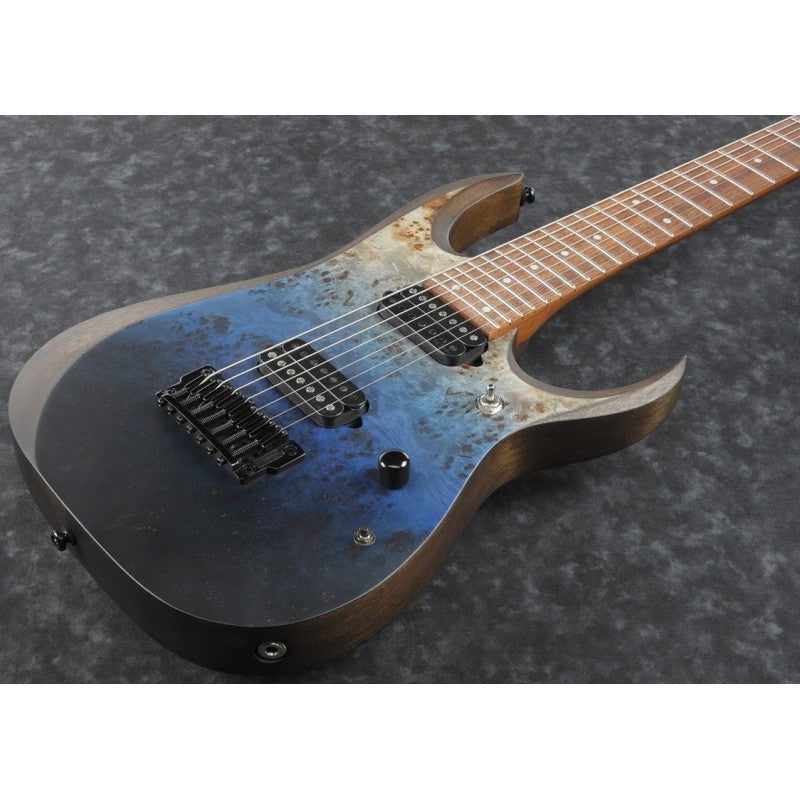 Ibanez RGD7521PB DSF Guitarra Eléctrica 7 Cuerdas Deep Seafloor Fade Flat 5