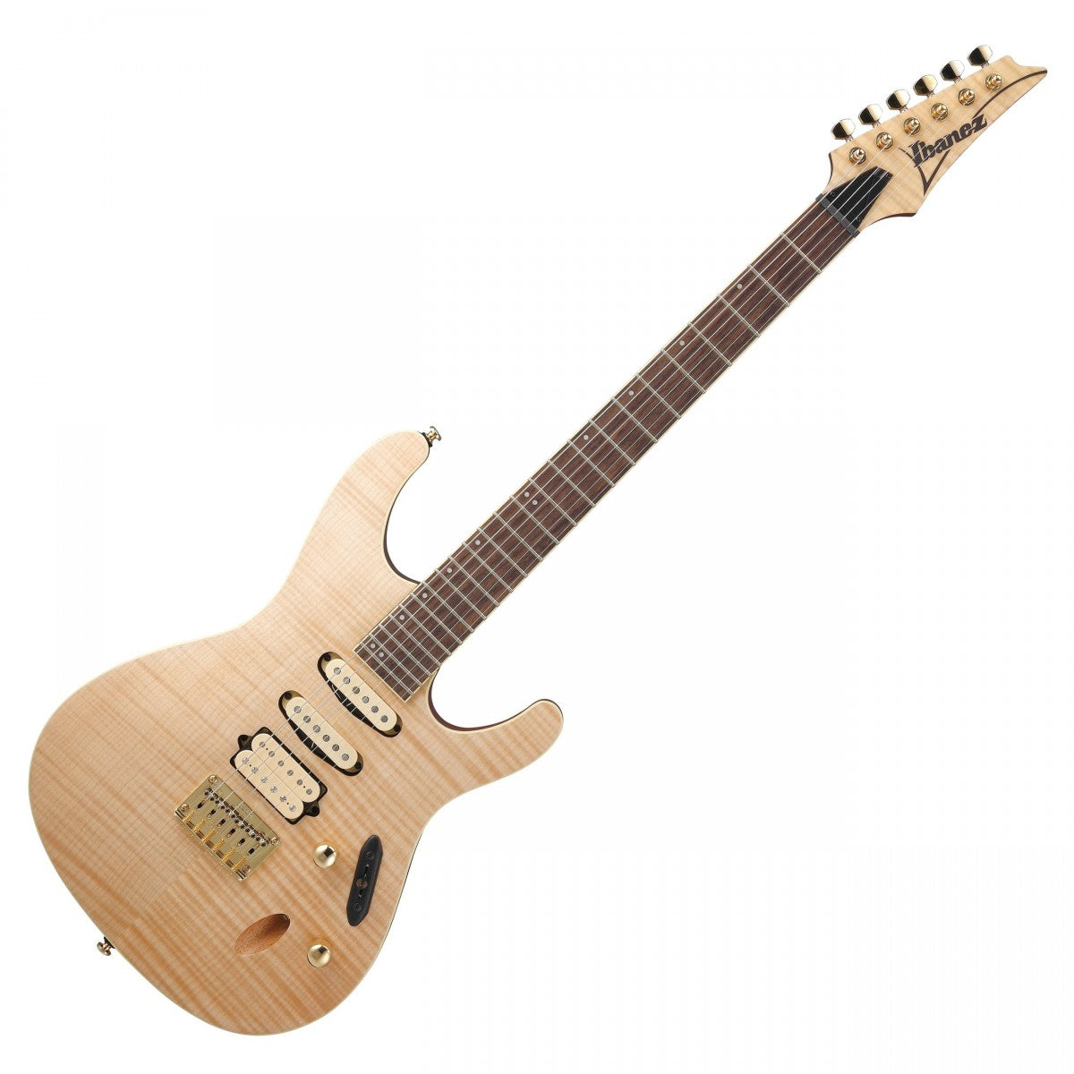 Ibanez SEW761FM NTF Guitarra Eléctrica Natural Flat 10