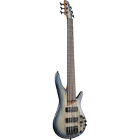 Ibanez SR606E CTF Bajo Eléctrico 6 Cuerdas Cosmic Blue Starburst Flat 2