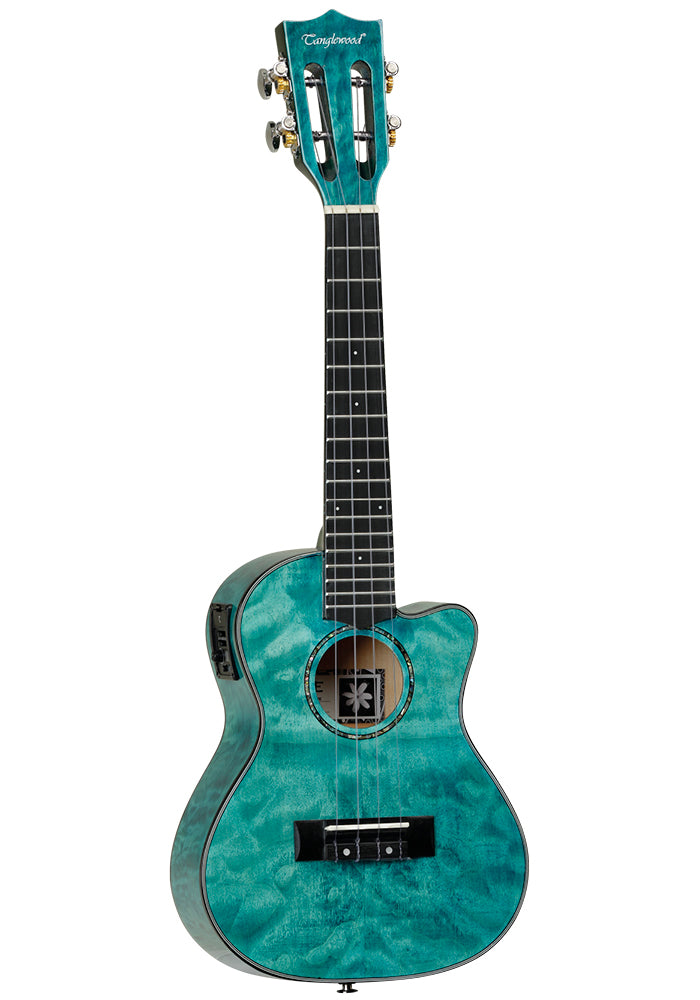 Tanglewood TWT23E Tiare Ukelele Electrificado Concierto Coral de Tahiti 1