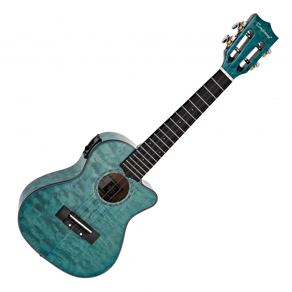 Tanglewood TWT23E Tiare Ukelele Electrificado Concierto Coral de Tahiti 11