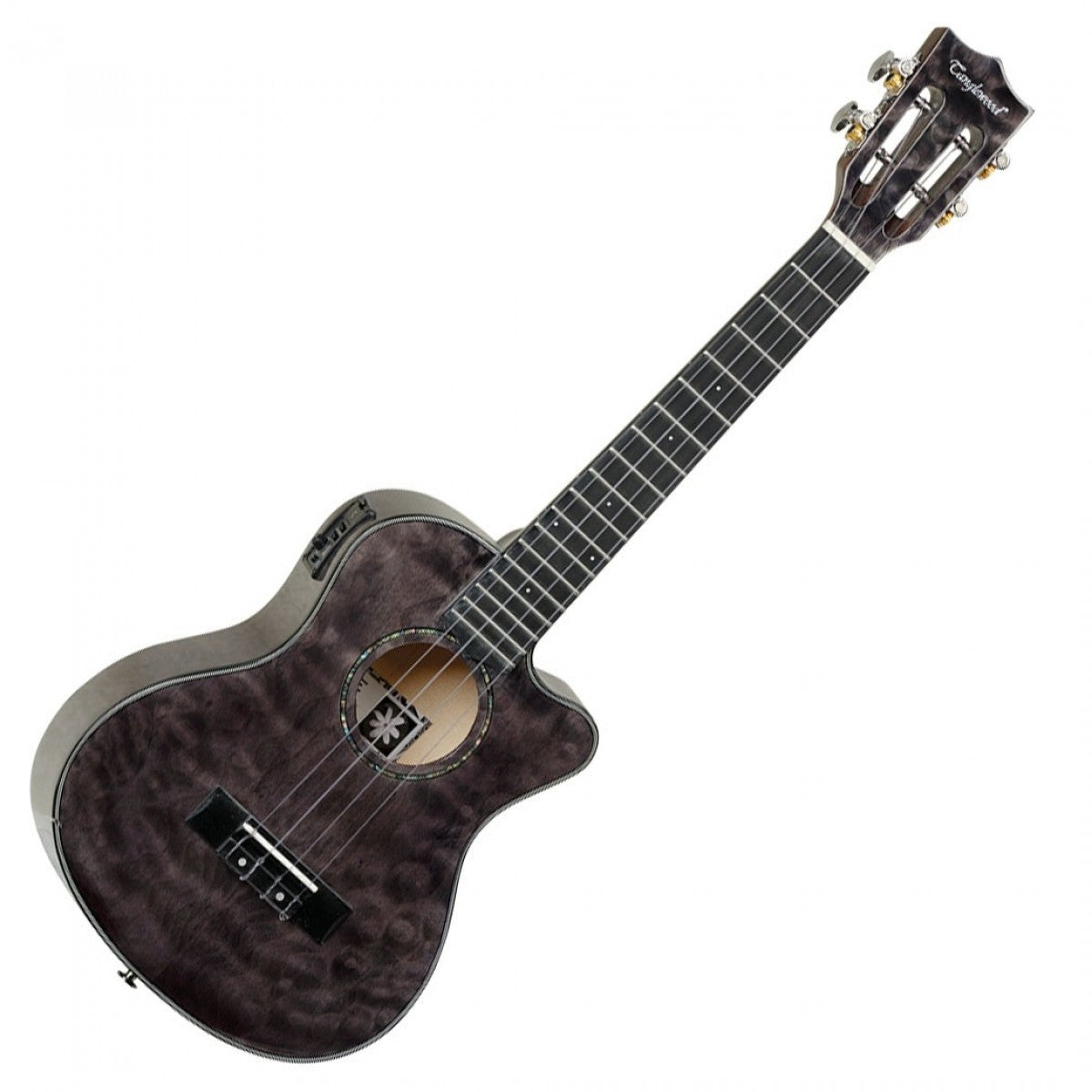 Tanglewood TWT28E Tiare Ukelele Electrificado Tenor Obsidian Black 3