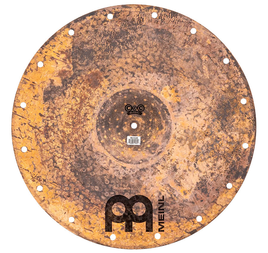 Meinl B21C2R Byzance Vintage C Squared Ride Plato Batería 21 Pulgadas 4