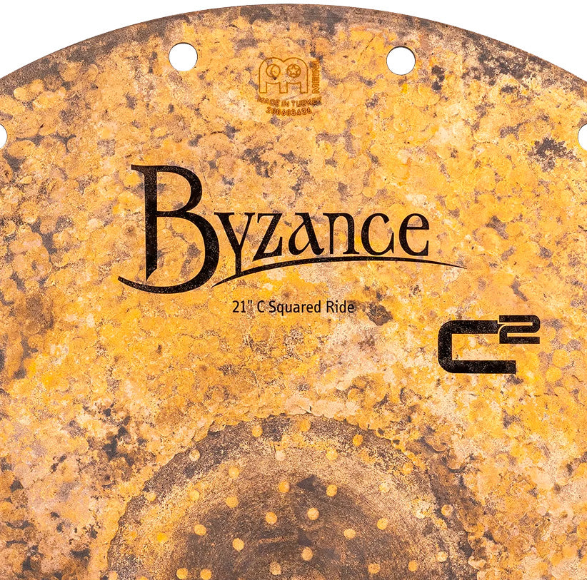 Meinl B21C2R Byzance Vintage C Squared Ride Plato Batería 21 Pulgadas 5