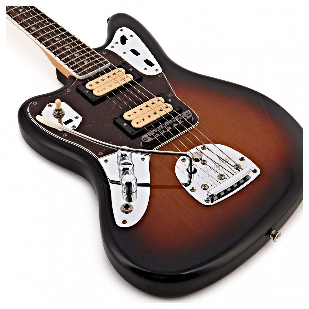 Fender Kurt Cobain Jaguar LH RW Guitarra Eléctrica Zurdos 3 Colores Sunburst 9