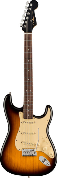 Fender American Ultra Luxe Stratocaster RW Guitarra Eléctrica 2 Tonos Sunburst 1