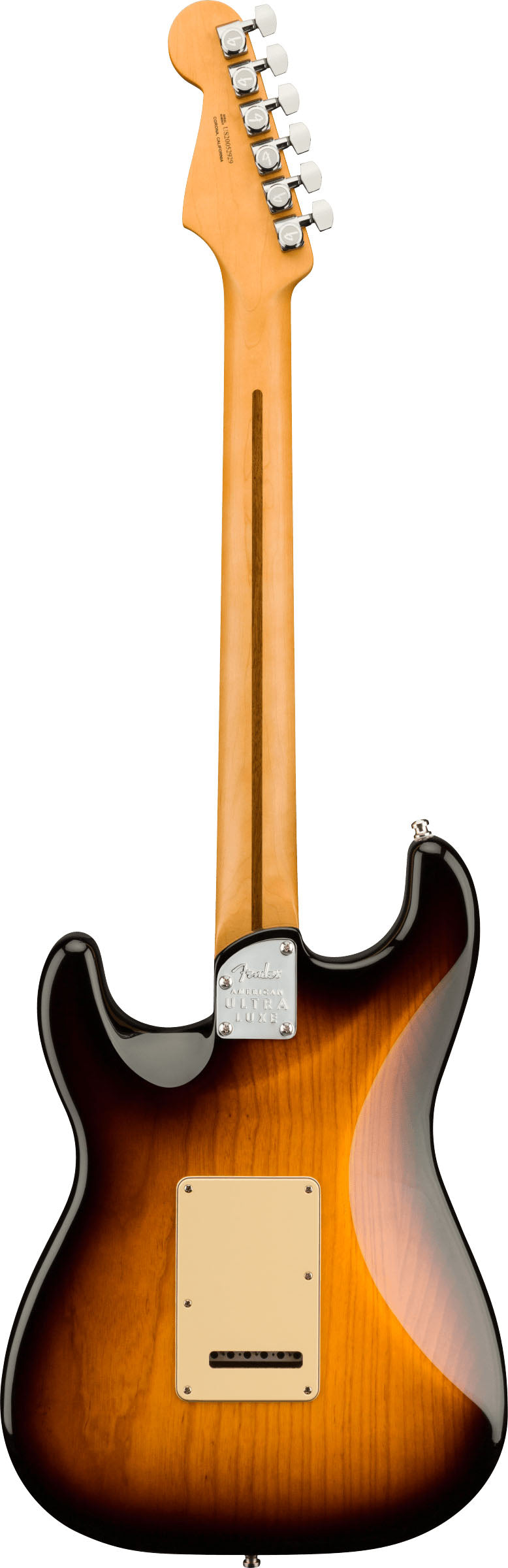 Fender American Ultra Luxe Stratocaster RW Guitarra Eléctrica 2 Tonos Sunburst 2