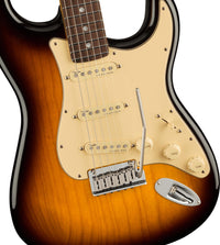 Fender American Ultra Luxe Stratocaster RW Guitarra Eléctrica 2 Tonos Sunburst 4