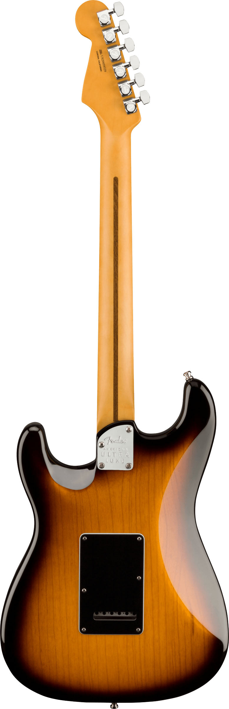 Fender American Ultra Luxe Stratocaster MN Guitarra Eléctrica 2 Tonos Sunburst 2