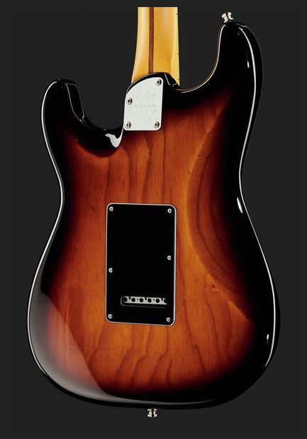 Fender American Ultra Luxe Stratocaster MN Guitarra Eléctrica 2 Tonos Sunburst 11