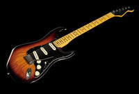 Fender American Ultra Luxe Stratocaster MN Guitarra Eléctrica 2 Tonos Sunburst 16