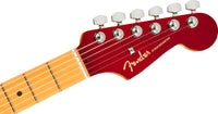 Fender American Ultra Luxe Stratocaster MN Guitarra Eléctrica Plasma Red Burst 5