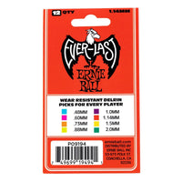 Ernie Ball 9194 Everlast Bolsa de 12 Púas 1.14mm Rojas 3