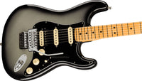 Fender American Ultra Luxe Stratocaster HSS FR MN Guitarra Eléctrica Silver Burst 3