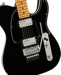 Fender American Ultra Luxe Telecaster HH FR MN Guitarra Eléctrica Mystic Black 4