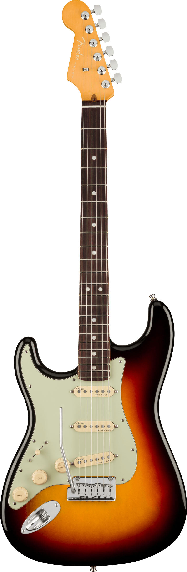 Fender American Ultra Stratocaster LH RW Guitarra Eléctrica para Zurdos Ultra Burst 1