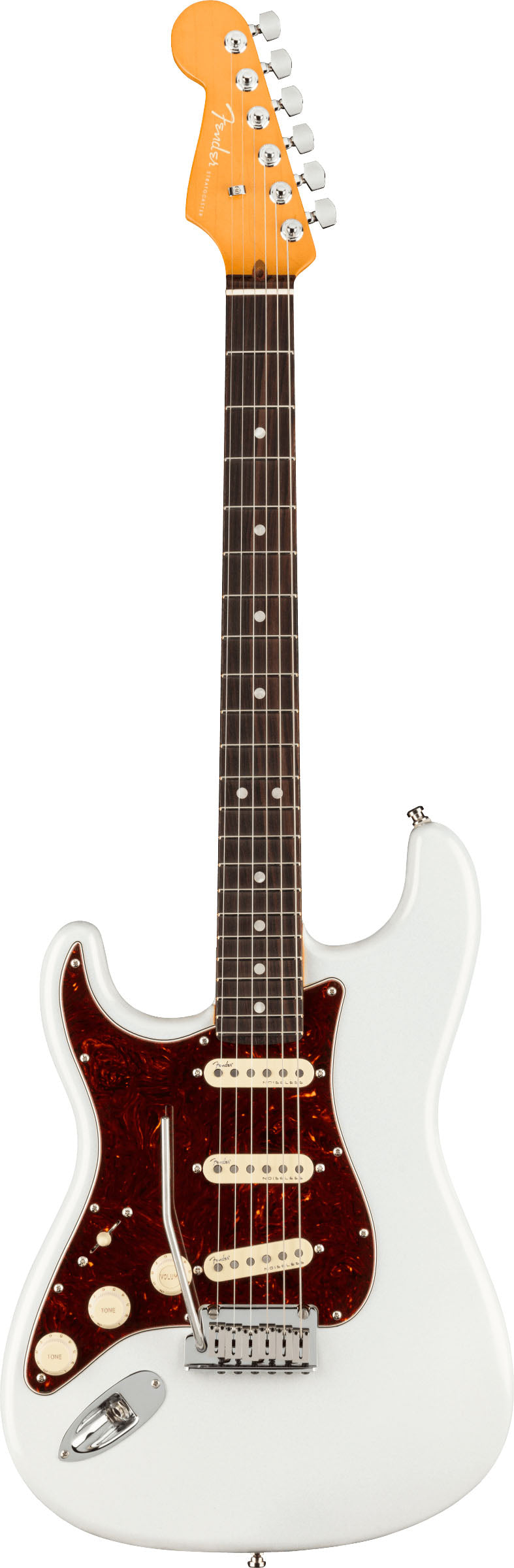 Fender American Ultra Stratocaster LH RW Guitarra Eléctrica para Zurdos Arctic Pearl 1