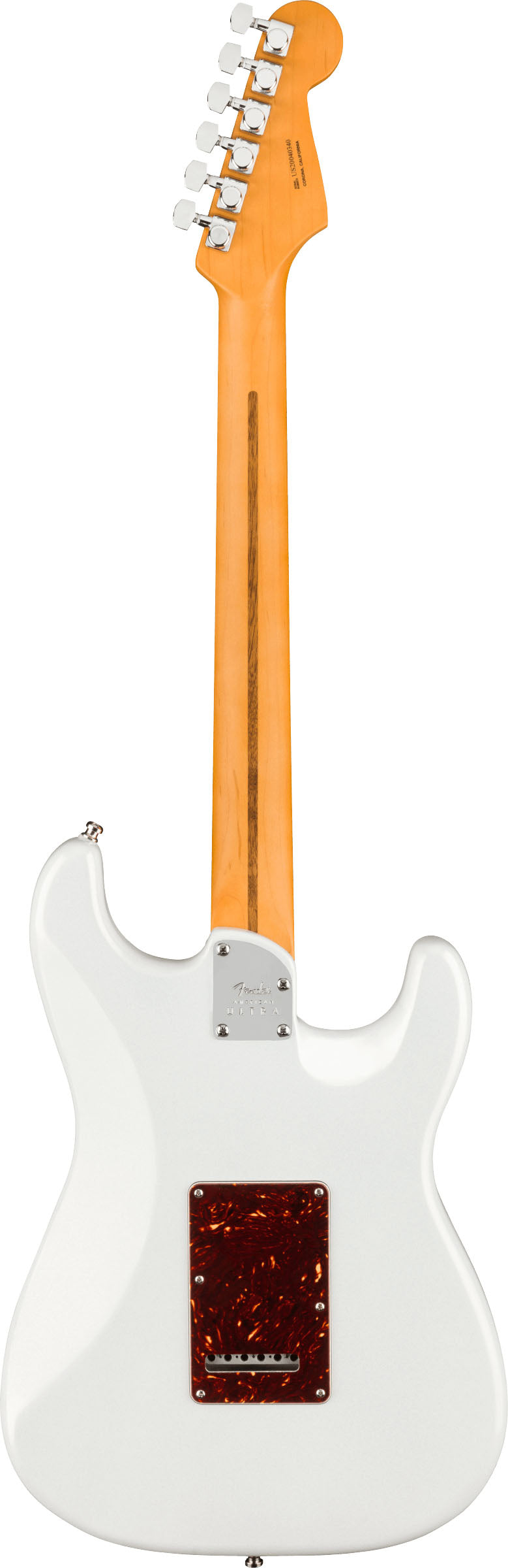 Fender American Ultra Stratocaster LH RW Guitarra Eléctrica para Zurdos Arctic Pearl 2