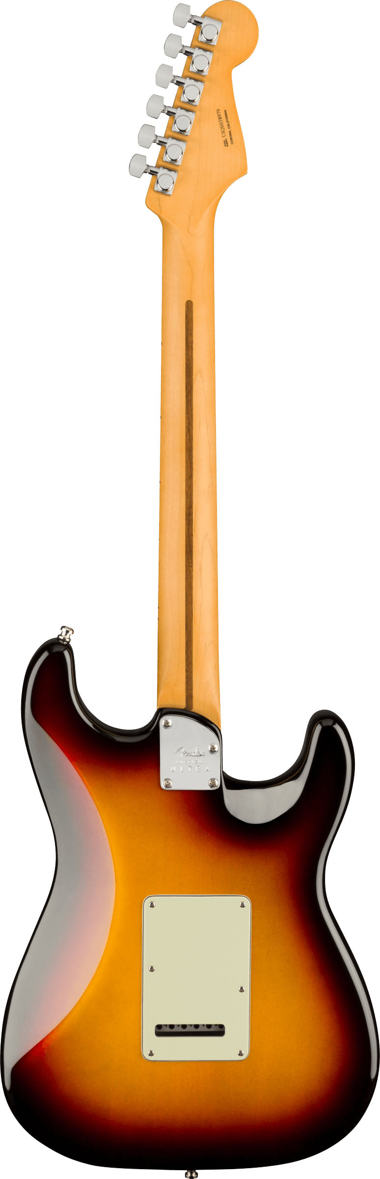 Fender American Ultra Stratocaster LH MN Guitarra Eléctrica para Zurdos Ultra Burst 2