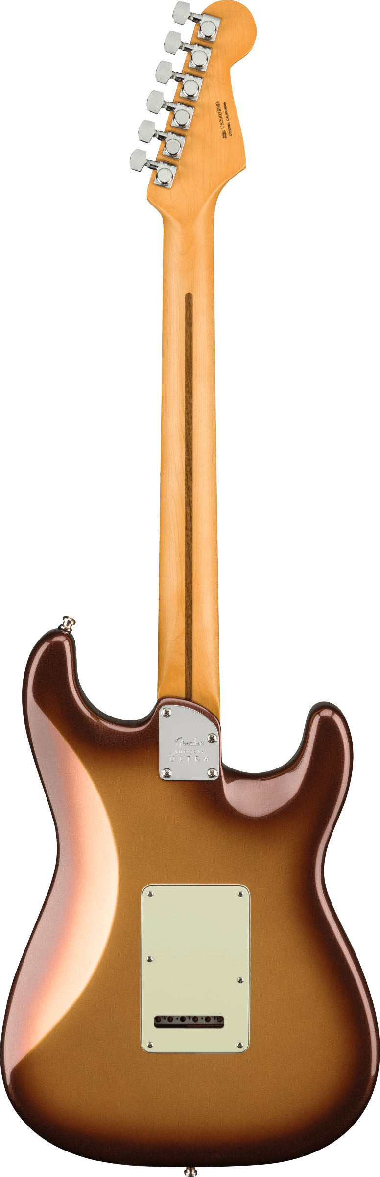 Fender American Ultra Stratocaster LH MN Guitarra Eléctrica para Zurdos Mocha Burst 2