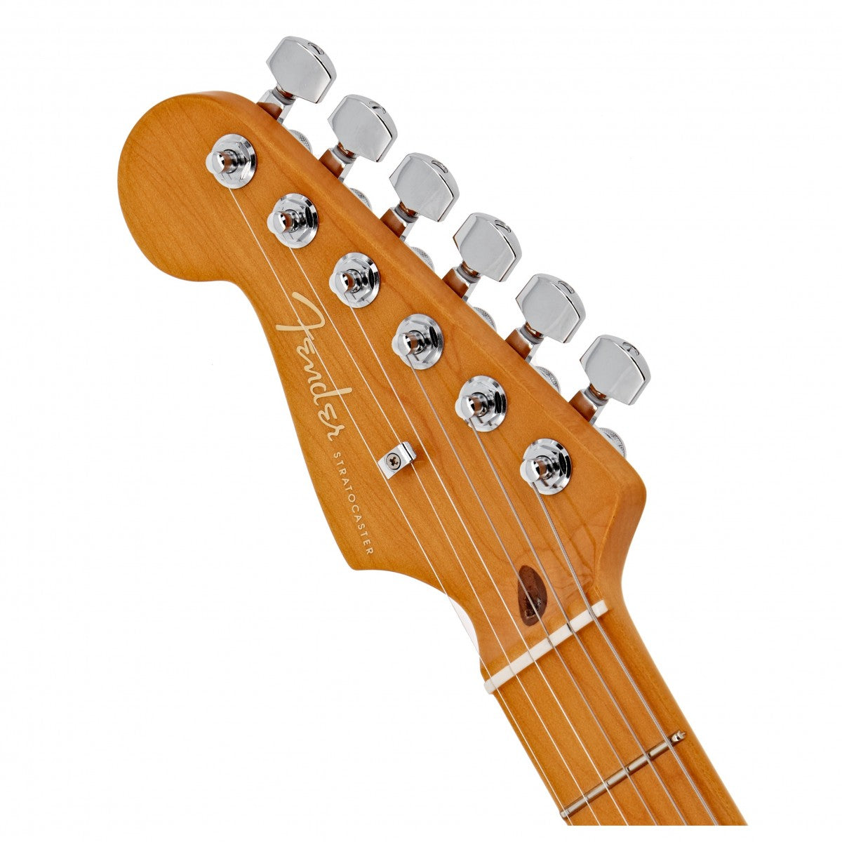 Fender American Ultra Stratocaster LH MN Guitarra Eléctrica para Zurdos Mocha Burst 12