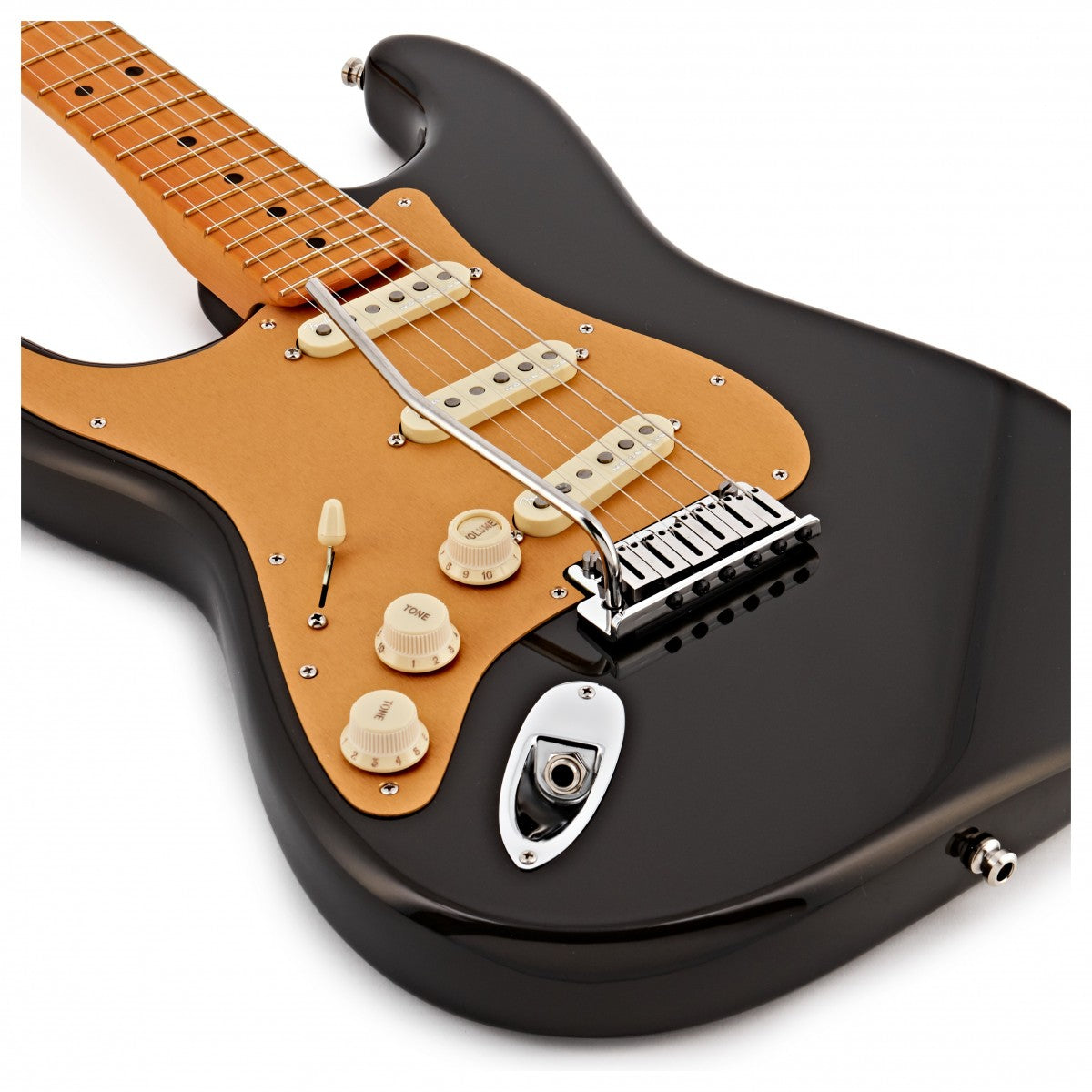 Fender American Ultra Stratocaster LH MN Guitarra Eléctrica para Zurdos Texas Tea 10