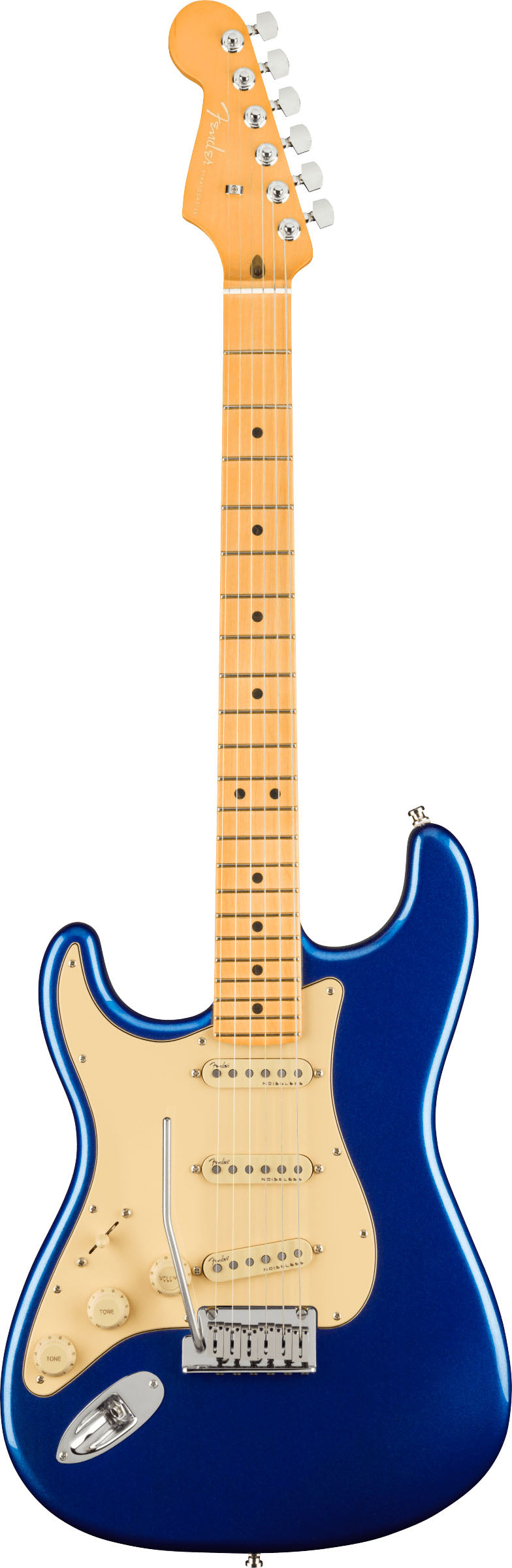 Fender American Ultra Stratocaster LH MN Guitarra Eléctrica para Zurdos Cobra Blue 1