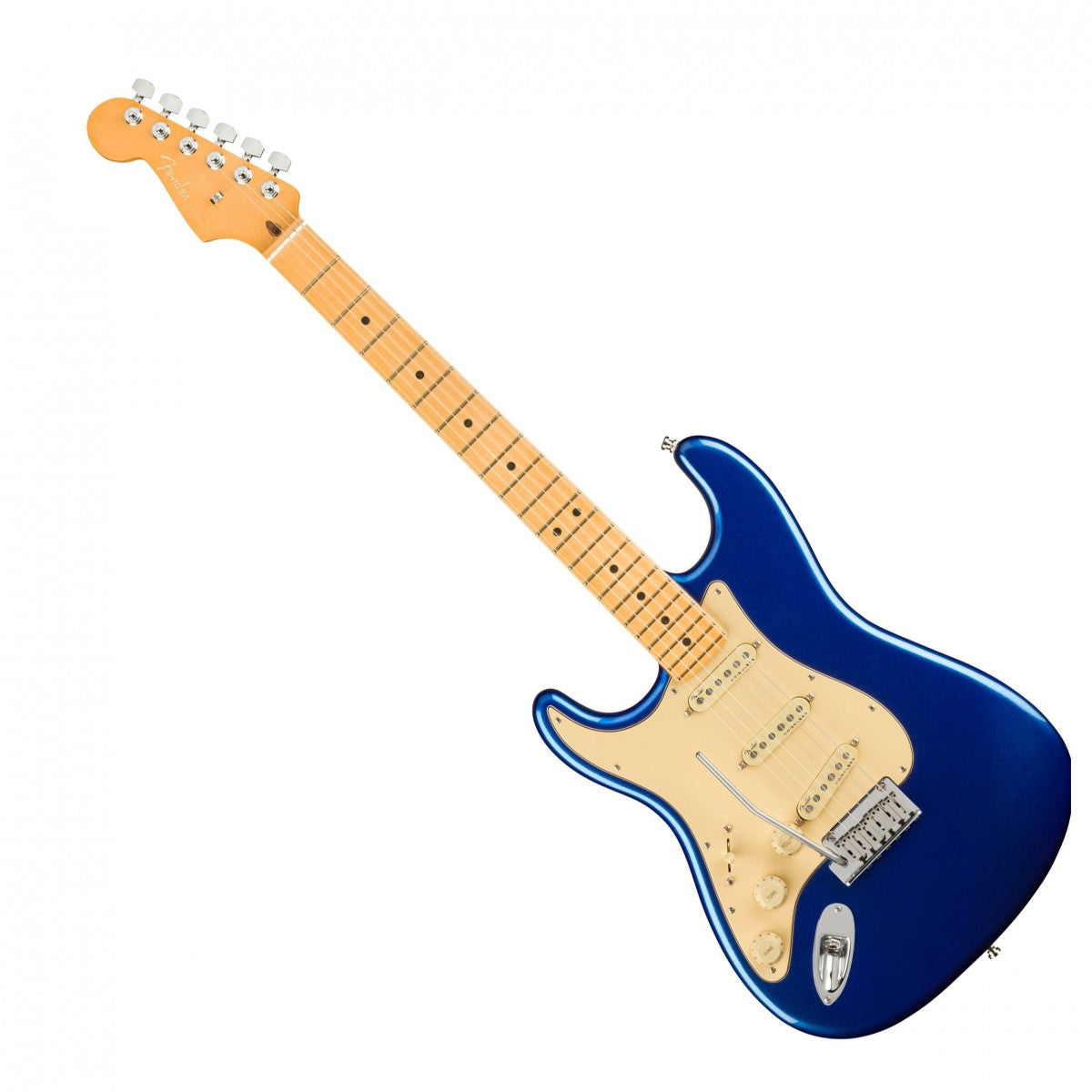 Fender American Ultra Stratocaster LH MN Guitarra Eléctrica para Zurdos Cobra Blue 7