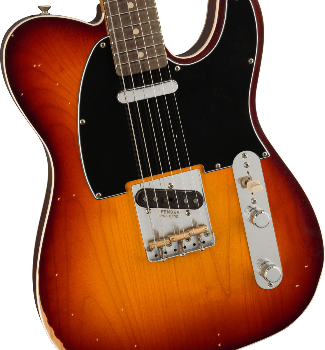 Fender Jason Isbell Custom Telecaster RW Guitarra Eléctrica 3 Color Chocolate Burst 4